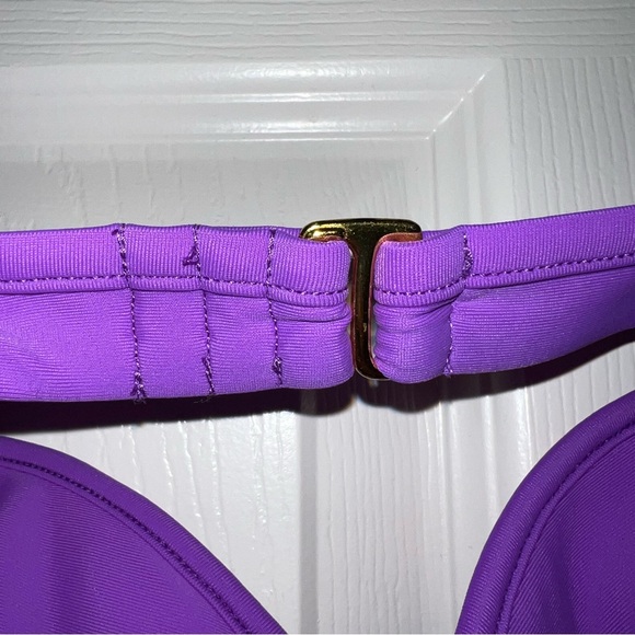 93 Play Street NWOT Retro Confetti Sadie Bikini TOP Size M - Picture 7 of 11